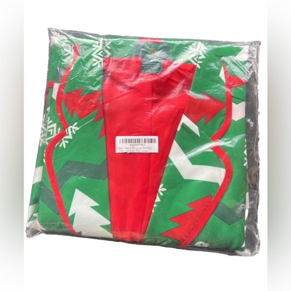 Men's Christmas Starlight Colorful Polyester Blazer, L NEW - Picture 2 of 3